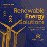 Renewable Energy Solutions Instagram post Image Preview