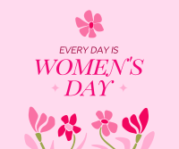 Women's Day Everyday Facebook Post Design