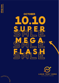 Flash Sale 10.10 Flyer Design