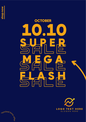 Flash Sale 10.10 Flyer Image Preview