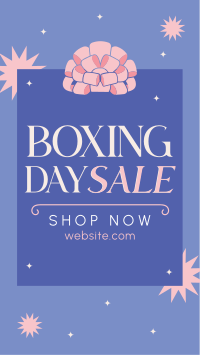 Boxing Day Sparkles Instagram Reel Image Preview