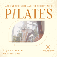 Simple Flexibility Pilates Instagram Post Preview