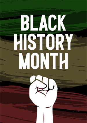 Black History Month Poster Image Preview