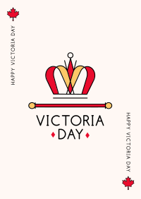 Victoria Day Crown Flyer Image Preview