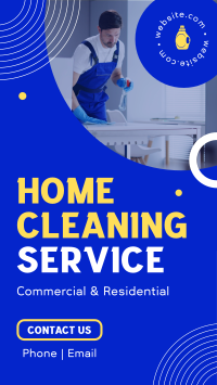 On Top Cleaning Service Facebook story Image Preview