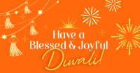 Blessed Diwali Festival Facebook ad Image Preview
