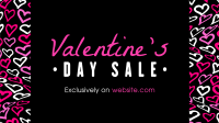 Valentine's Scribbles Facebook Event Cover Design