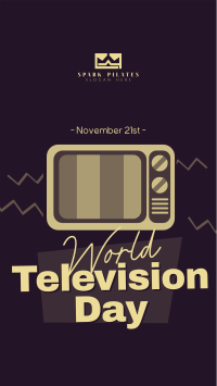 World Television Day Facebook Story Design