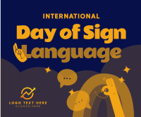 Sign Language Day Facebook post Image Preview