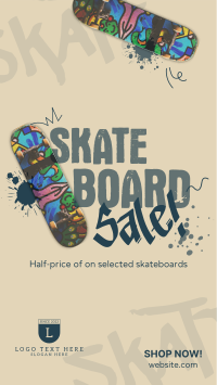 Streetstyle Skateboard Sale YouTube short Image Preview
