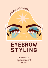 Eyebrow Treatment Flyer Design