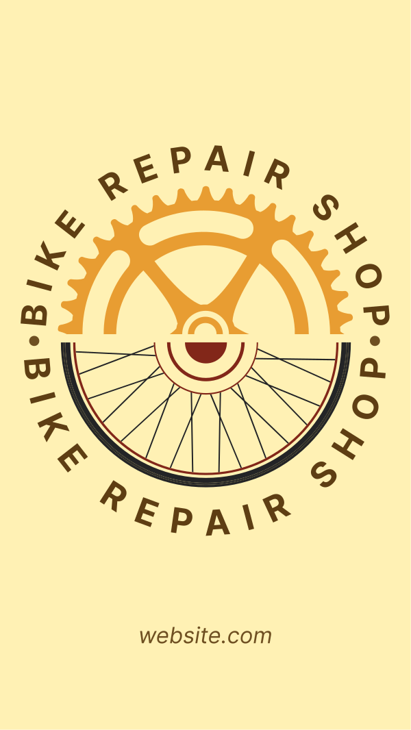 The Bike Shop Instagram Story Design Image Preview