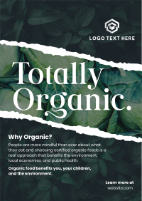 Totally Organic Flyer Design
