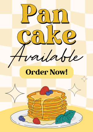 Pancake Available Flyer Image Preview