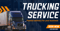 Trucking Delivery  Facebook ad Image Preview