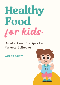 Healthy Recipes for Kids Flyer Image Preview