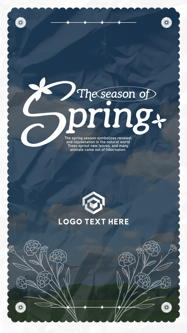 Spring Season Instagram Story Design