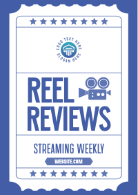 Reel Reviews Flyer Preview