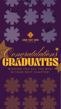 Geometric Graduation Facebook story Image Preview