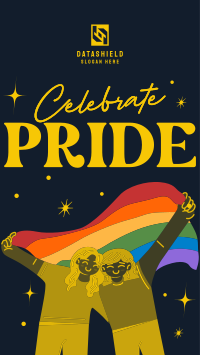 Pride Month Celebration Facebook Story Design