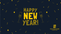 Happy New Year Facebook event cover Image Preview