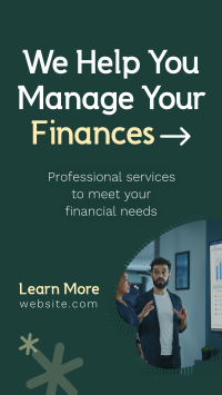 Modern Business Financial Service Instagram reel Image Preview