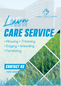 Lawn Care Maintenance Flyer Design