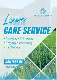 Lawn Care Maintenance Flyer Image Preview