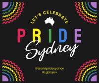 Sydney Pride Facebook Post Design
