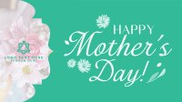 Mother's Day Lovely Bouquet Facebook Event Cover Design