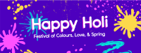 Holi Celebration Facebook cover Image Preview