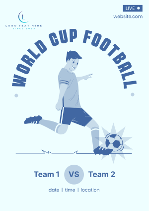 World Cup Live Flyer Image Preview