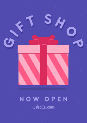 Retro Gift Shop Poster Image Preview