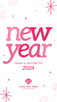 Abundant New Year Facebook story Image Preview