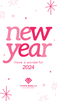 Abundant New Year Facebook story Image Preview