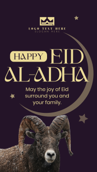 Happy Eid al-Adha TikTok video Image Preview