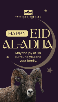 Happy Eid al-Adha TikTok Video Image Preview