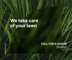Lawn Care Service Facebook post Image Preview