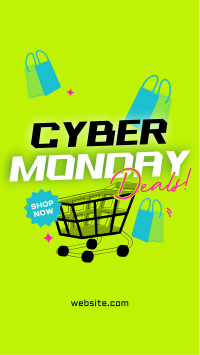 Cyber Monday Deals TikTok video Image Preview