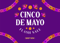 Fiesta Flash Sale Postcard Image Preview