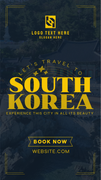 Travel to Korea TikTok video Image Preview