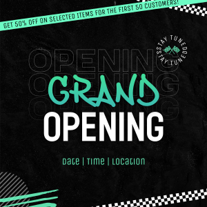 Street Grand Opening Instagram post Image Preview