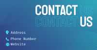 Smooth Corporate Contact Us Facebook ad Image Preview