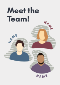 New Team Members Flyer Preview