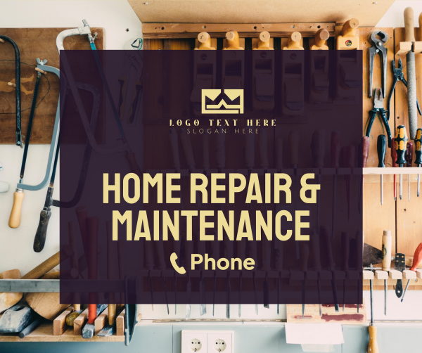 Home Maintenance Facebook Post Design Image Preview