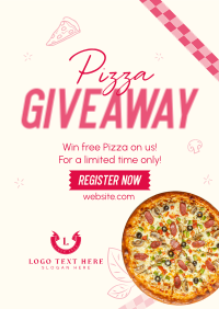 Pizza Giveaway Poster Preview