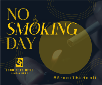 Modern No Smoking Day Facebook post Image Preview