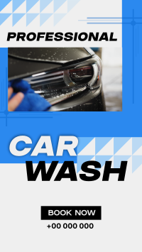 Professional Car Wash Services TikTok video Image Preview
