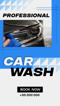 Professional Car Wash Services Video Image Preview