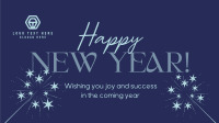 Sparkling New Year's Eve Facebook Event Cover Design